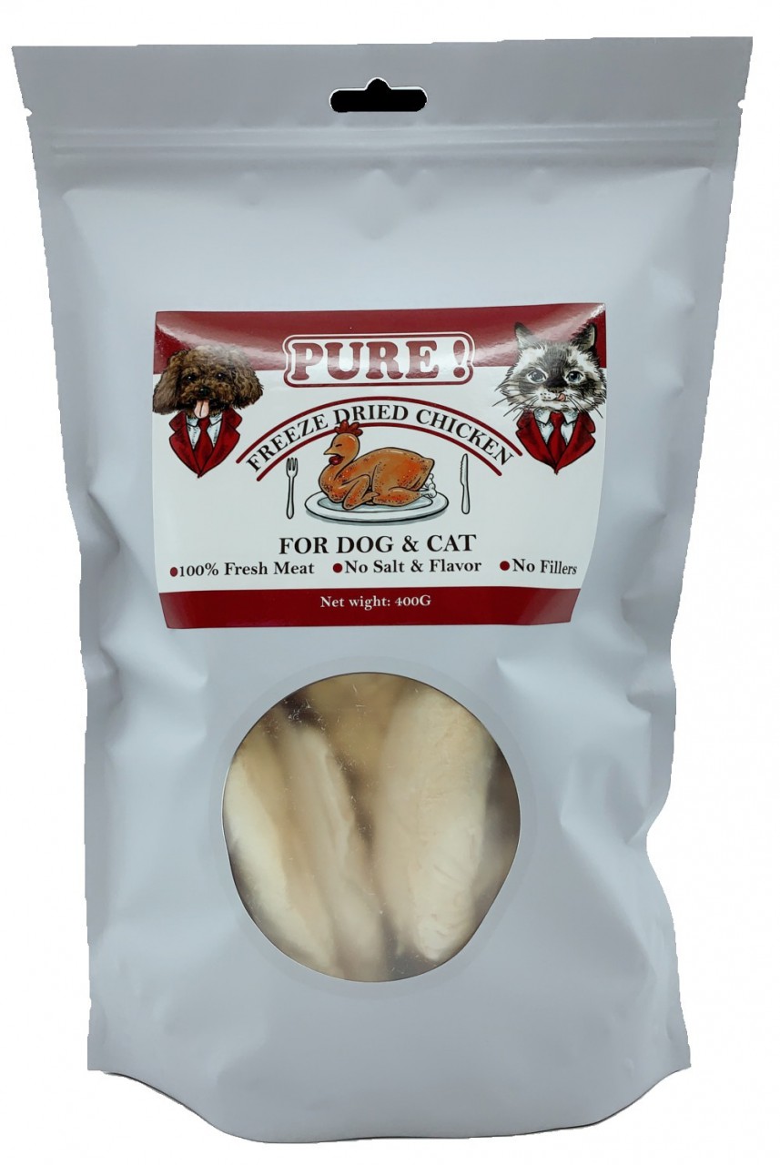 PURE! 100% [FCB100] Chicken Breast 雞胸肉條 300g