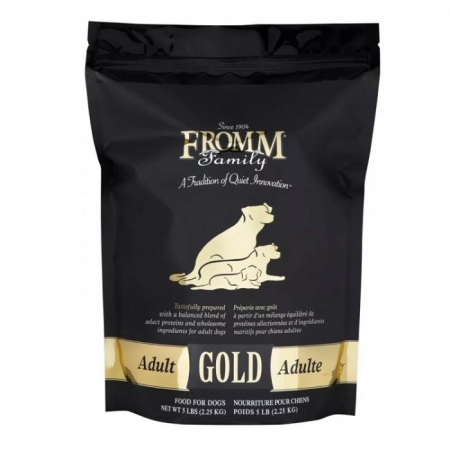 Fromm Gold 金裝 雞+鴨+羊+魚蔬菜配方 成犬糧(黑色) 5lb