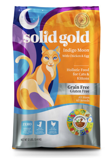 素力高无谷物(抗敏)乾貓粮 Solid Gold Indigo Moon Cat Food 6lb