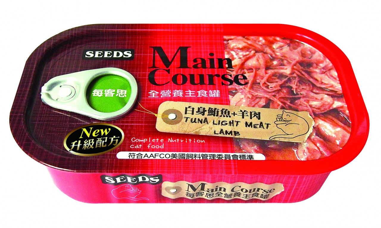 SEEDS Main Couse MC01 白身鮪魚+羊肉 貓罐頭 115g x 24 罐原箱優惠