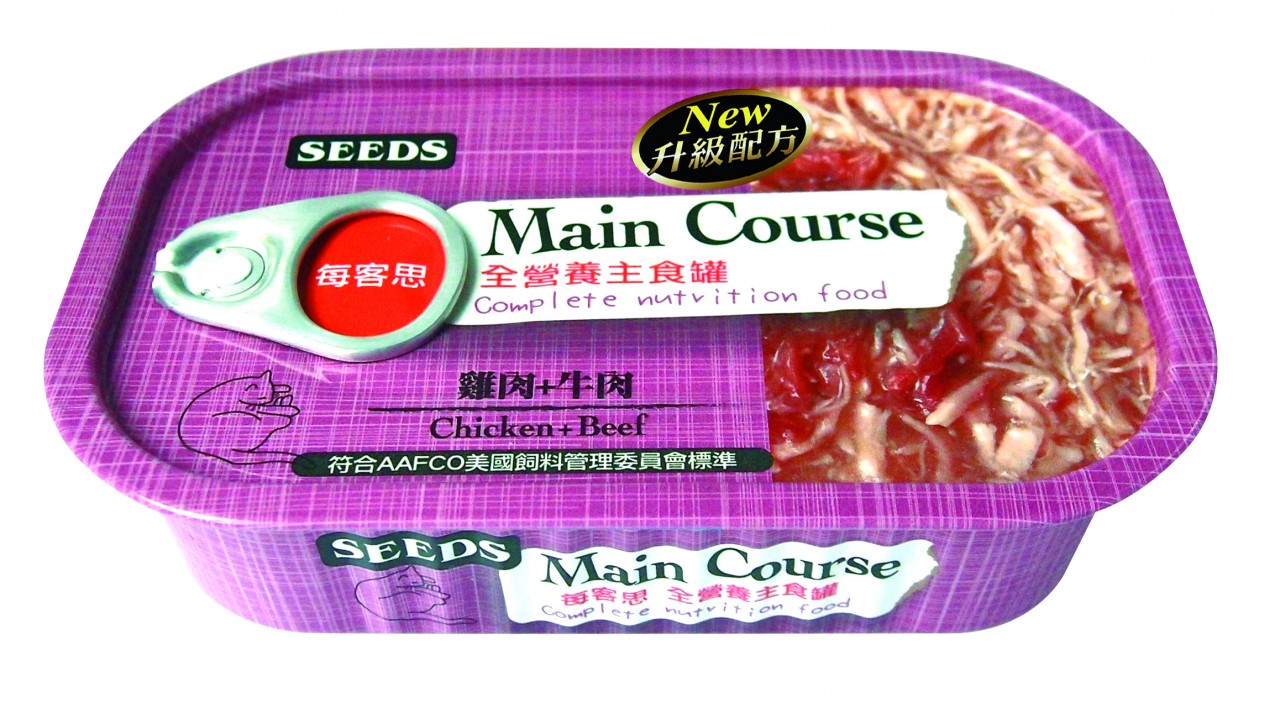 SEEDS Main Couse MC03 雞肉+牛肉 貓罐頭 115g x 24 罐原箱優惠