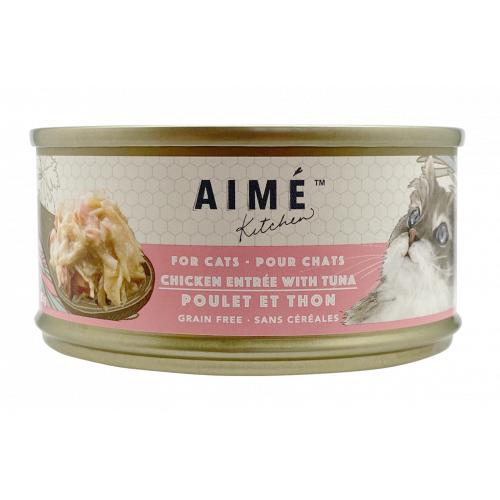 Aime Kitchen [TC85] 雞肉配吞拿魚 Chicken with Tuna 85g x 24罐原箱優惠