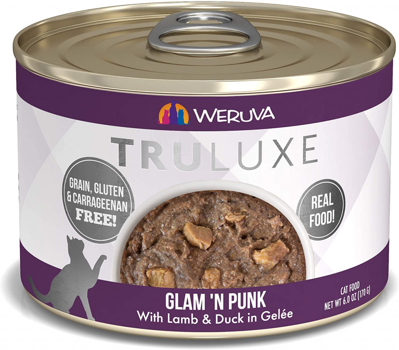 Weurva Truluxe 极品系列 Glam ‘N Punk 羊肉+鸭 貓罐头 170g