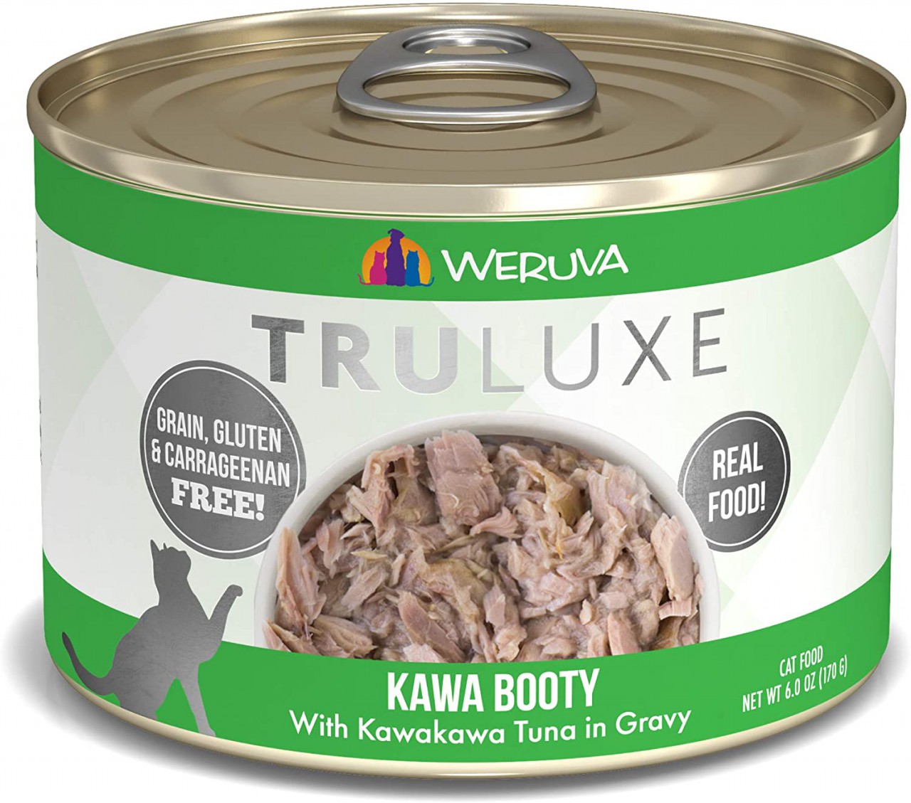 Weurva Truluxe 极品系列 Kawa Booty 白肉吞拿鱼+马玲薯+蕃茄 貓罐头 170g
