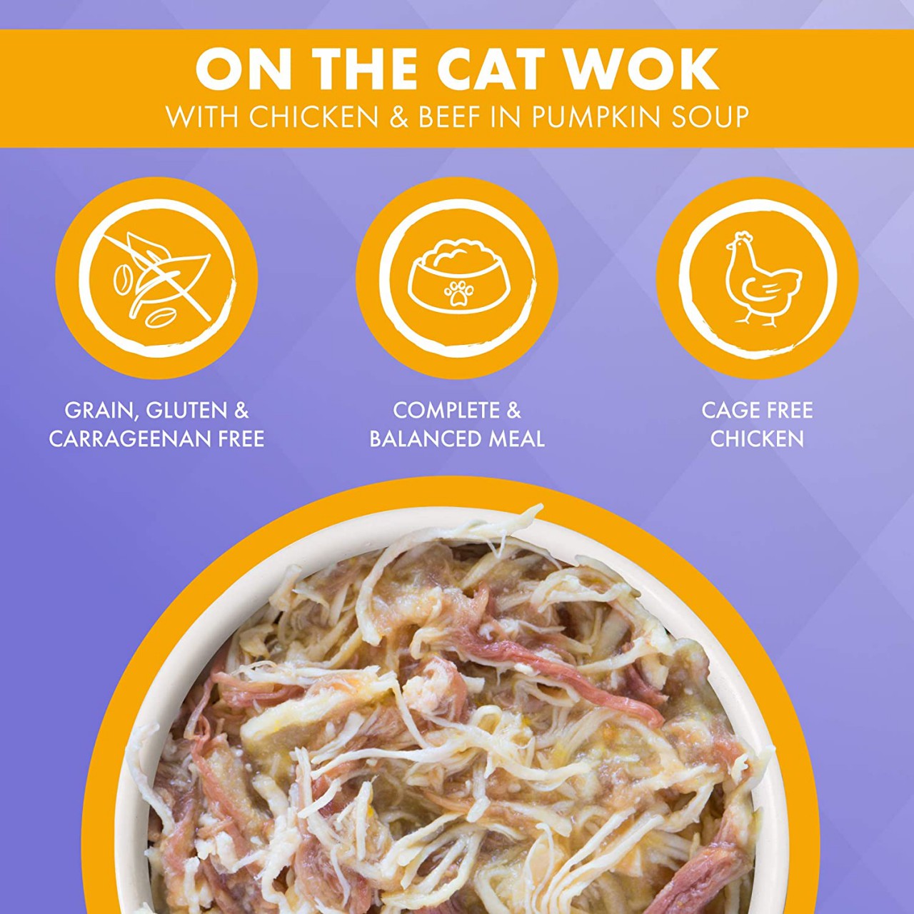 Weurva Truluxe 極品系列 On The Cat Wok 走地雞+牧場牛+南瓜湯 貓罐頭 170g