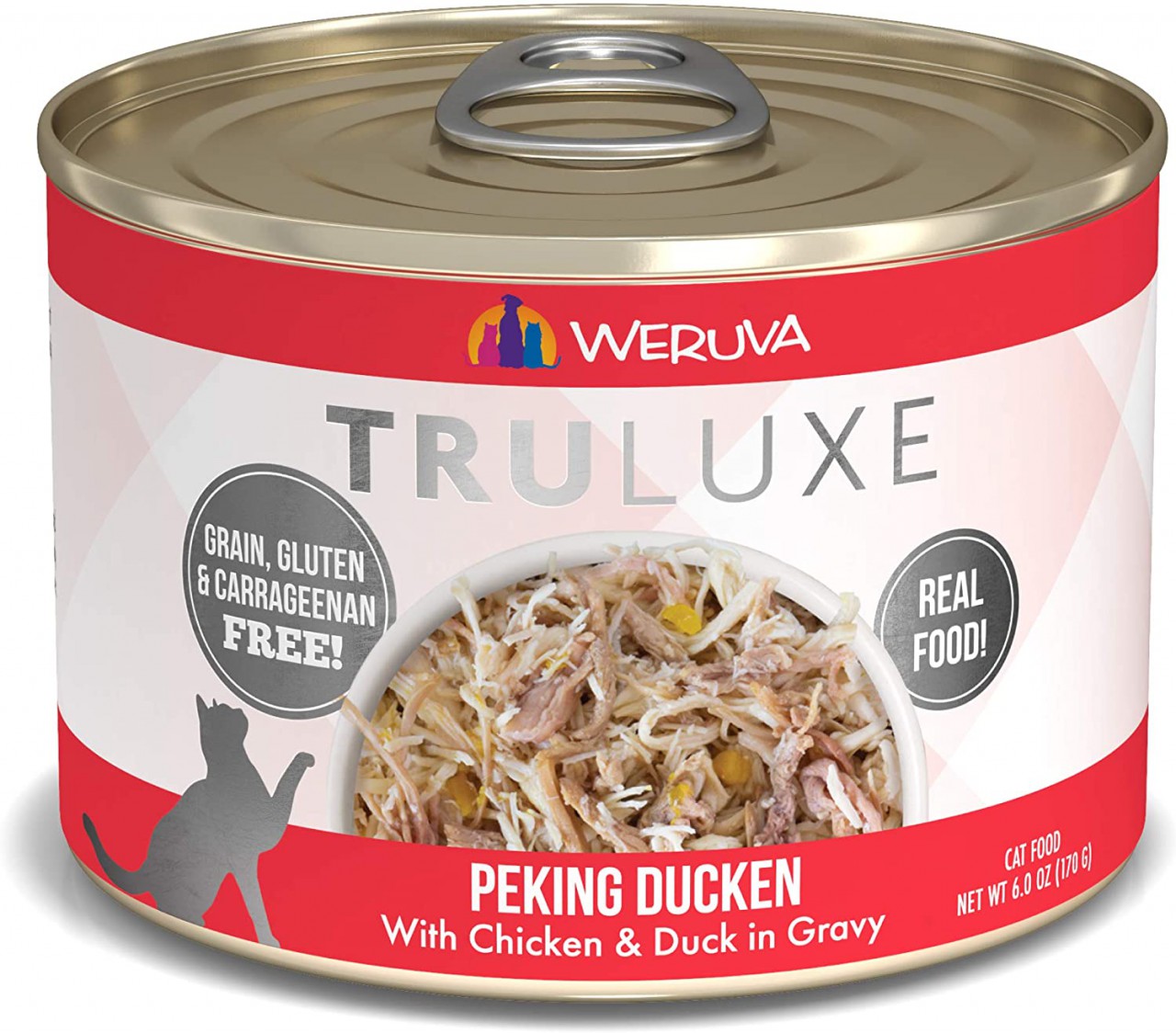 Weurva Truluxe 极品系列 Peking Ducken 走地鸡+大块鸭肉+美味肉汁 貓罐头 170g