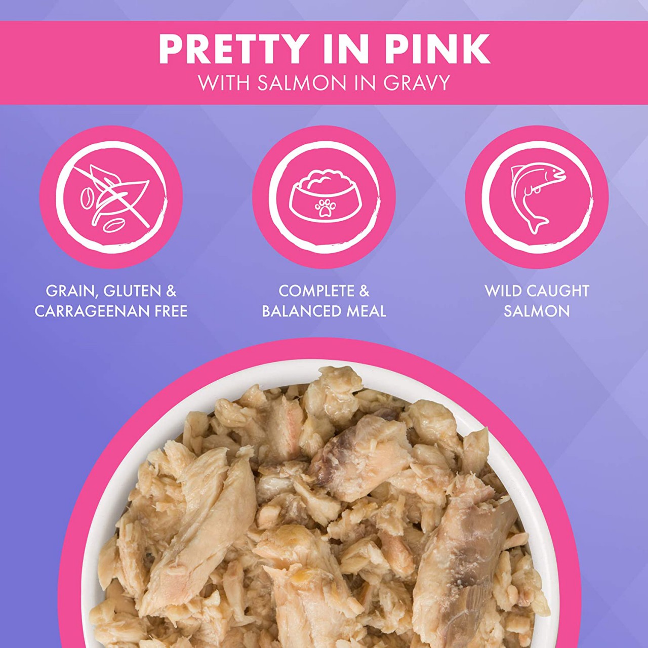 Weurva Truluxe 極品系列 Pretty In Pink 三文魚+美味肉汁 貓罐頭 170g