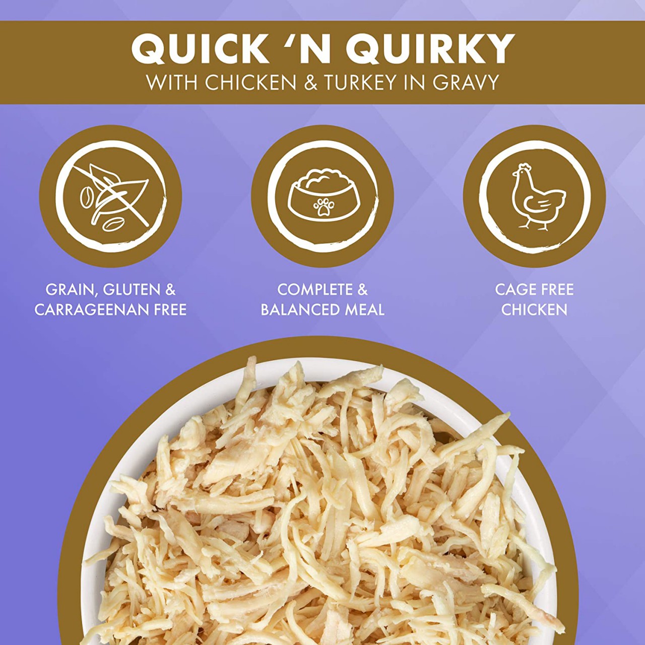 Weurva Truluxe 極品系列 Quick ‘N Quirky 走地雞+火雞+美味肉汁 貓罐頭 170g