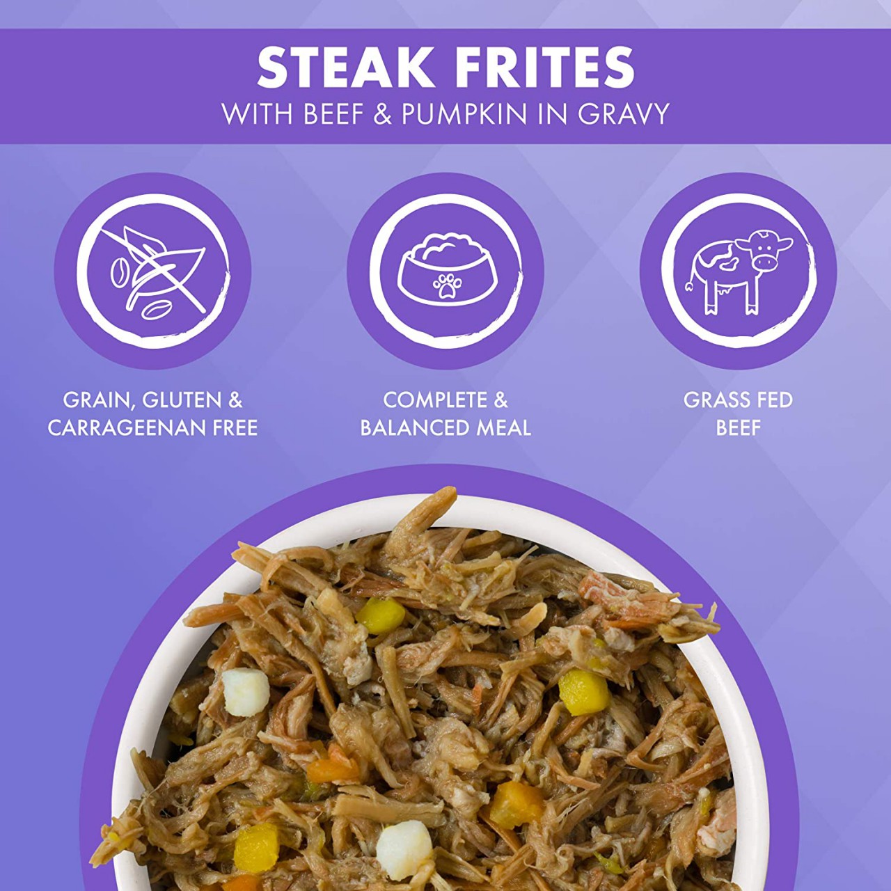 Weurva Truluxe 極品系列 Steak Frites 美味牧場牛+南瓜汁 貓罐頭 170g