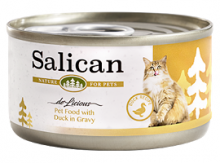 Salican 挪威森林 [002889] 肉汁系列 - 鴨肉(肉汁) 貓罐頭 85g