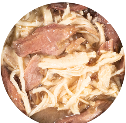 Salican 挪威森林 [002878] 鮮雞系列 - 鮮雞肉+吞拿魚(清湯) 貓罐頭 85g