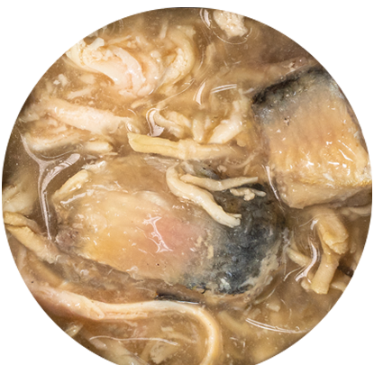 Salican 挪威森林 [002881] 鮮雞系列 - 鮮雞肉+沙甸魚(清湯) 貓罐頭 85g