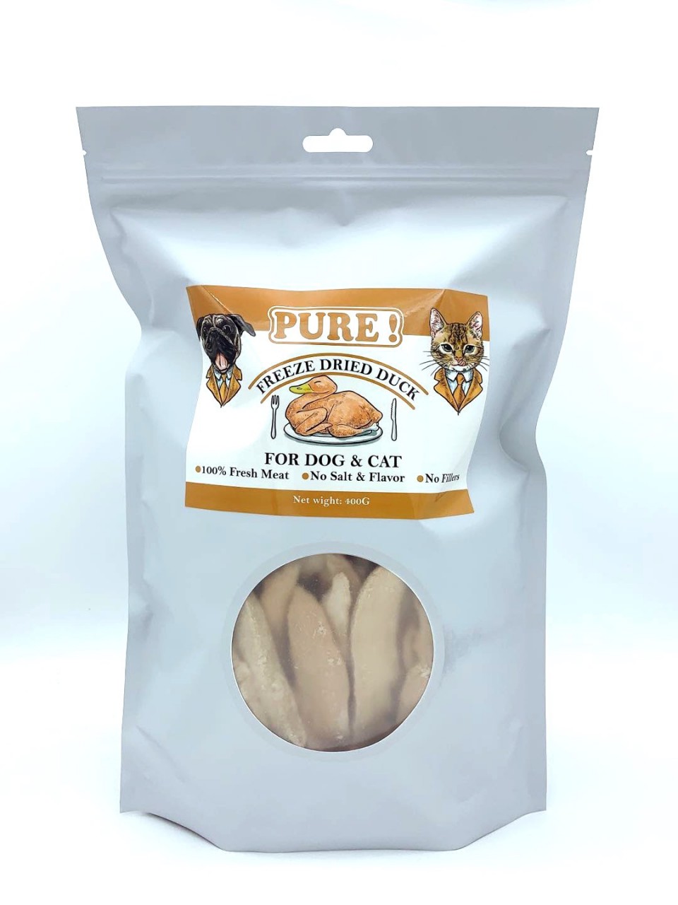 PURE! 100% [FDB300] Duck 冷凍脫水鴨胸肉 300g