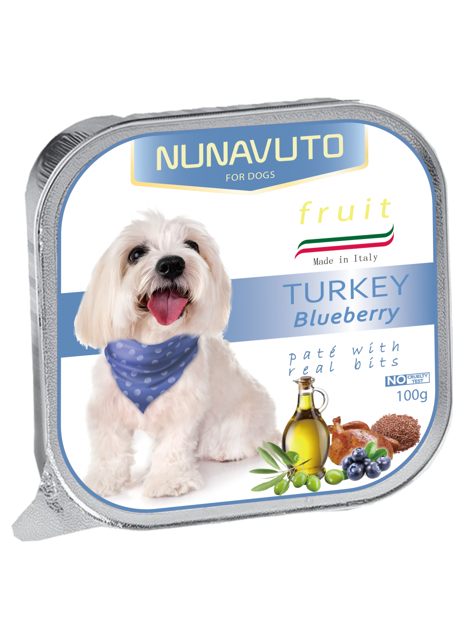 Nunavuto NU-20 狗罐頭 火雞+藍苺 100g x 32罐原箱優惠