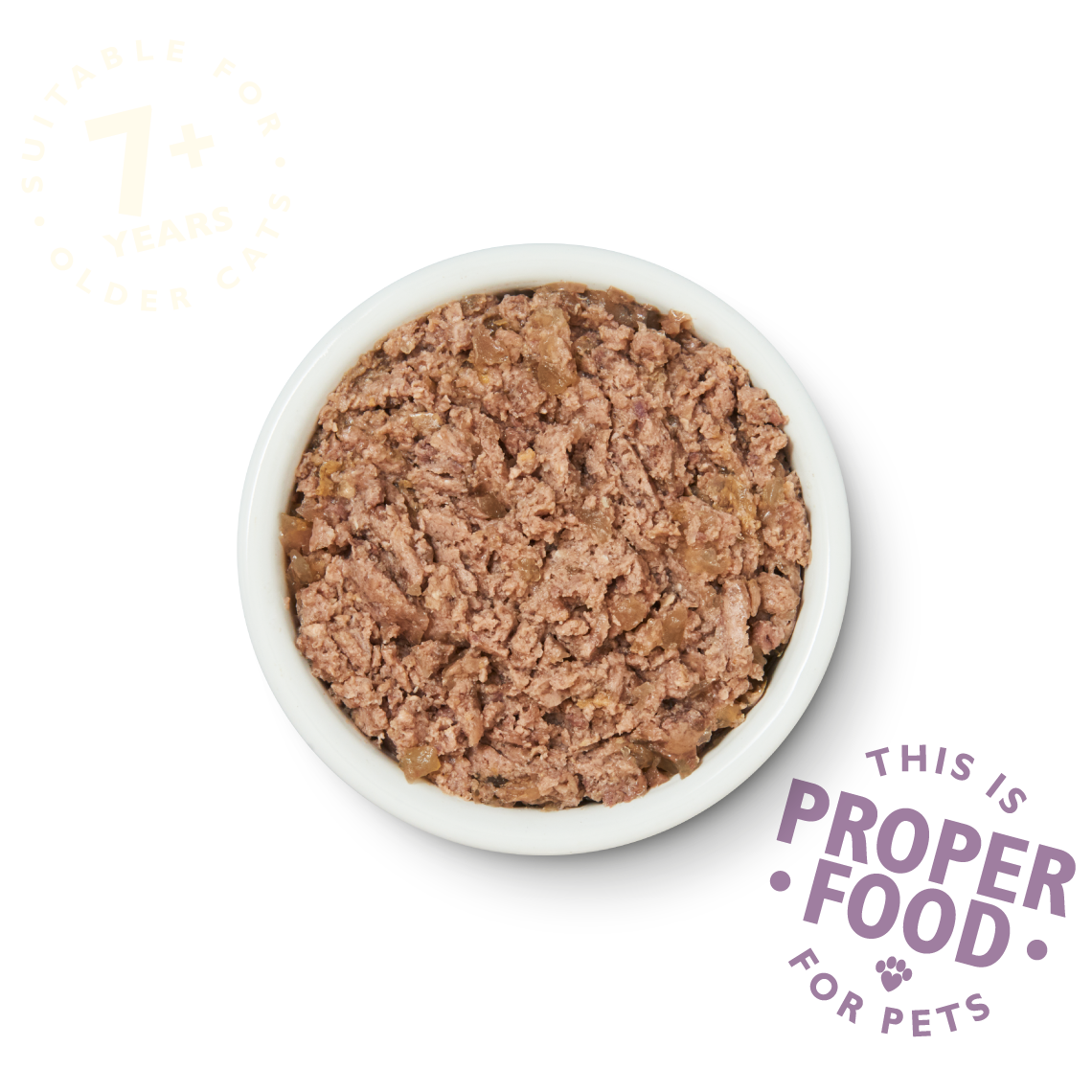 Lily's Kitchen [CCM07] 老貓專用餐 (Marvellously Mature ) 貓主食罐85g (淺紫)