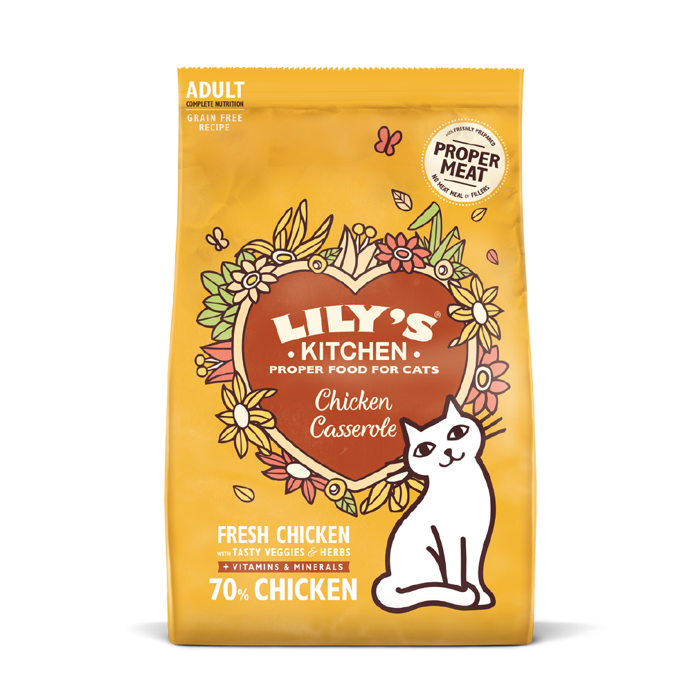 Lily's Kitchen [CDDC2KG] 无谷物滋味鸡肉餐 貓乾粮 2KG