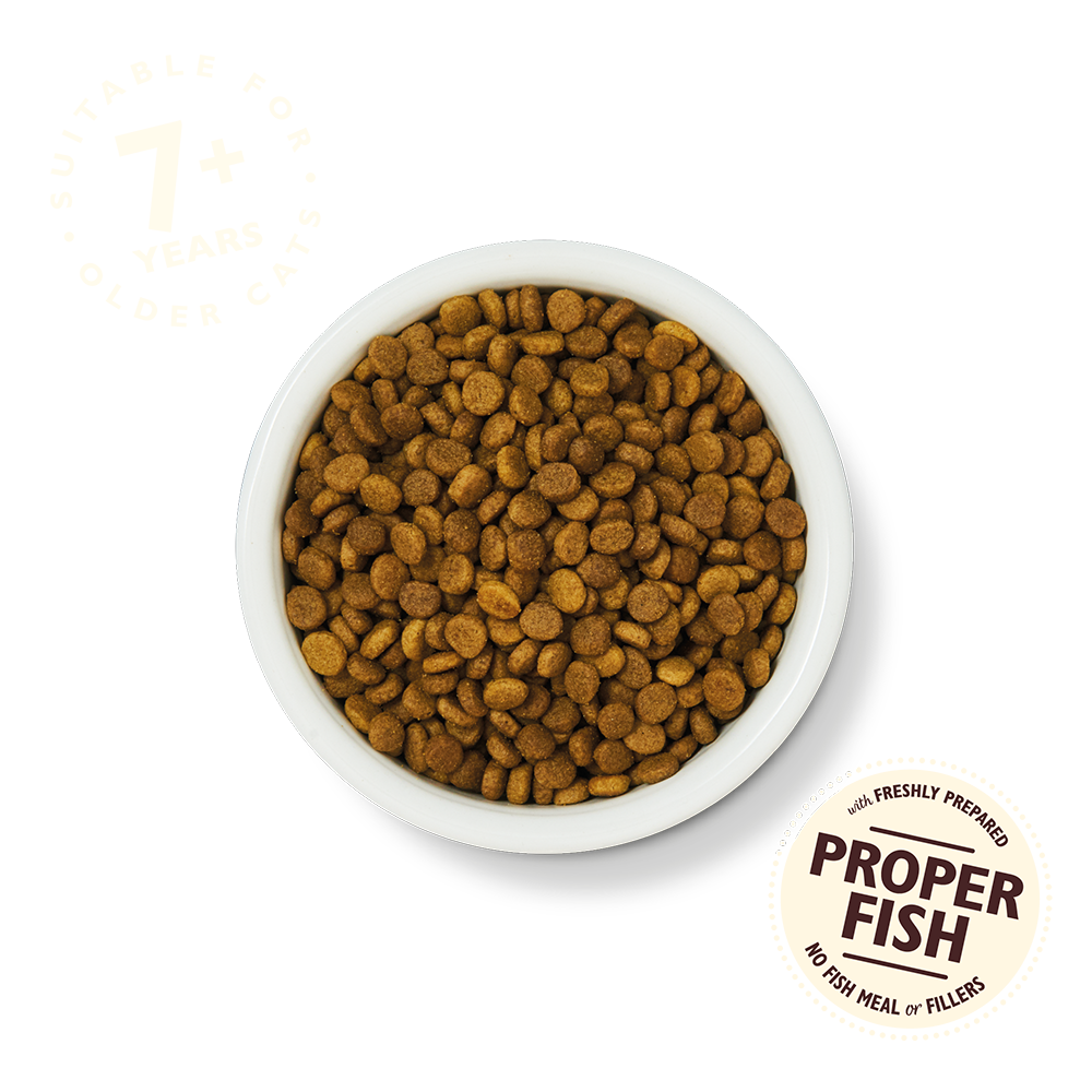 Lily's Kitchen [CDMM84] 無穀物鮮魚 老貓專用餐 貓乾糧 800g