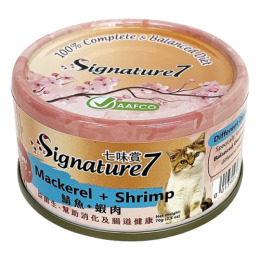 Signature7 [S7-339093] 星期五 - 鯖魚+蝦 消化及腸道健康 70g