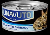 Nunavuto NU-06 貓罐頭 吞拿魚伴白飯魚 80g
