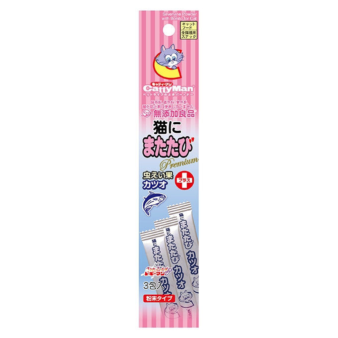 Cattyman - 82343 貓用鰹魚味貓草粉 1.5g (內有3小包)