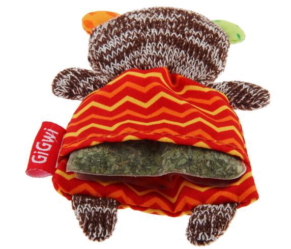 GiGwi Art7057 refillable catnip BEAR 可替換貓草玩具系列 - 熊仔