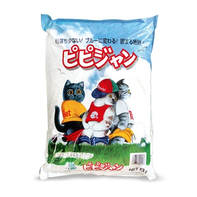 Pipijan 日本無塵紙製凝固貓砂 8L x 2