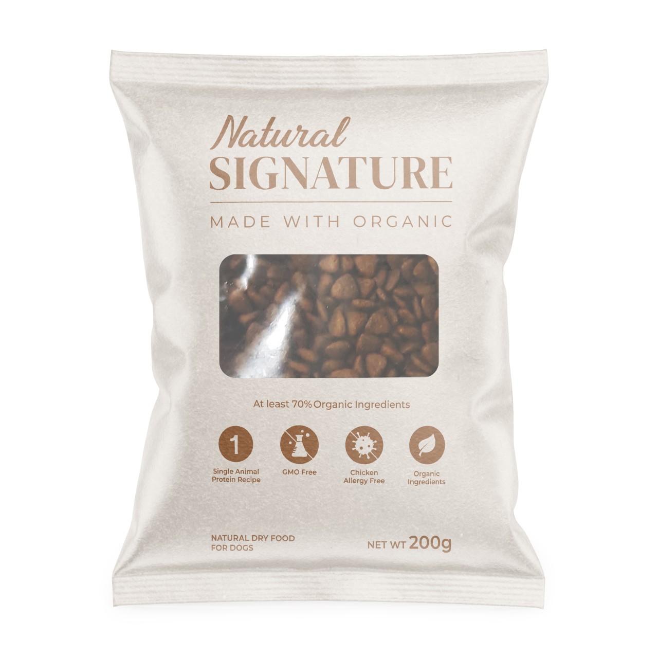 Natural Signature 羊肉天然有機配方狗糧 1.8kg (內含200g x 9包) (綠) [NDL-S]