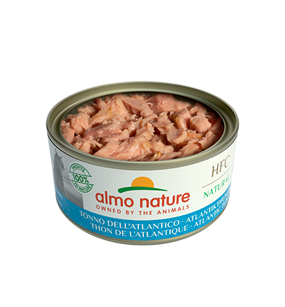 almo nature [5125] - HTC 150g大罐系列 Atlantic Ocean Tuna 大西洋吞拿魚 貓罐頭 150g x 24罐原箱優惠