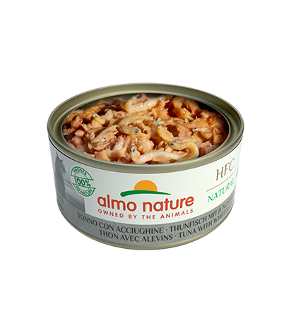 almo nature [5127] - HTC 150g大罐系列 Tuna w/ White Bait 吞拿魚+白飯魚貓罐頭 150g