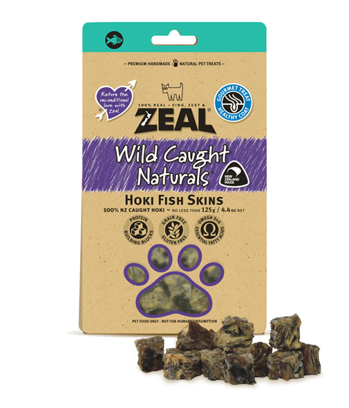 Zeal Z42 - Hoki Fish Skins 藍鱈魚皮粒125g