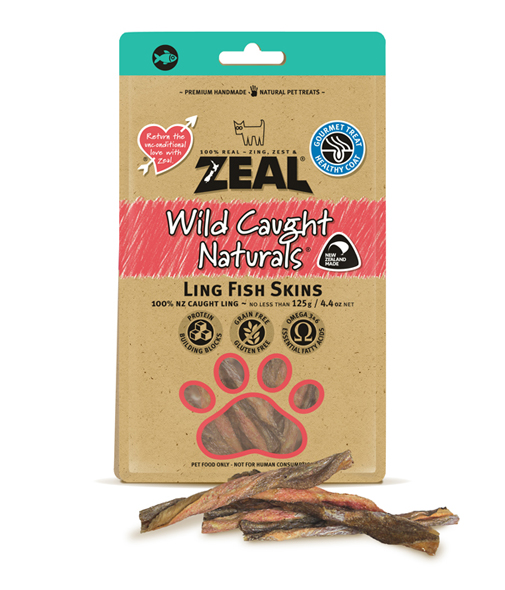 Zeal Z43 - Ling Fish Skins 鱈魚皮條125g