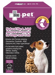 Dr. Pet 維骨素強化關節天然粉劑配方 (貓犬配方) 165g