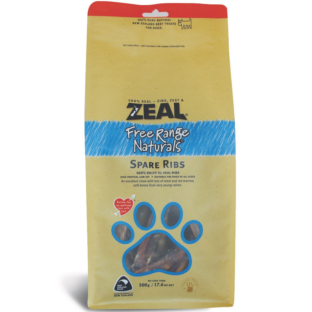 Zeal 天然紐西蘭牛仔肋骨Spare Rib 500g