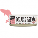 汪喵星球 [FM255 / FM] - 貓用 低脂无胶主食罐 - 虱目鱼鰹鱼 80g