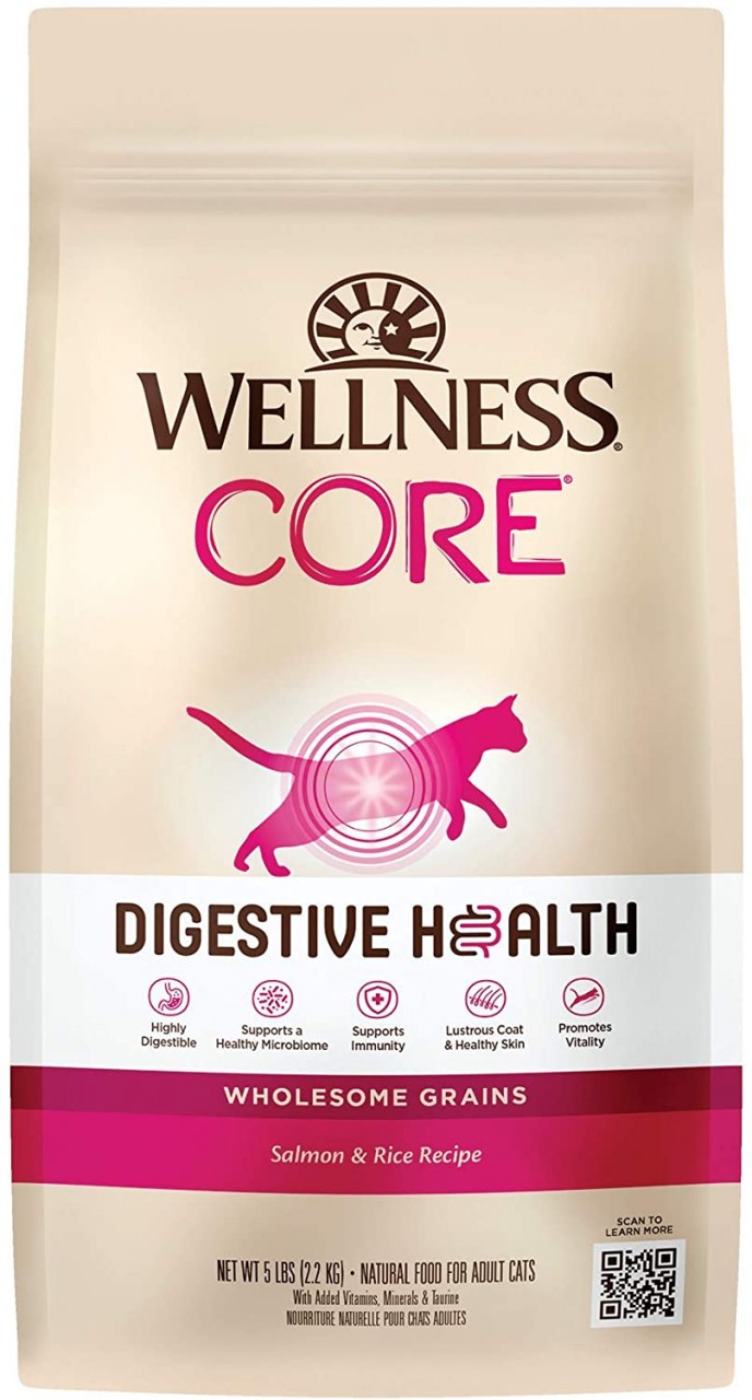 Wellness CORE 消化易 - 89825 三文魚配方 貓乾糧 11lbs