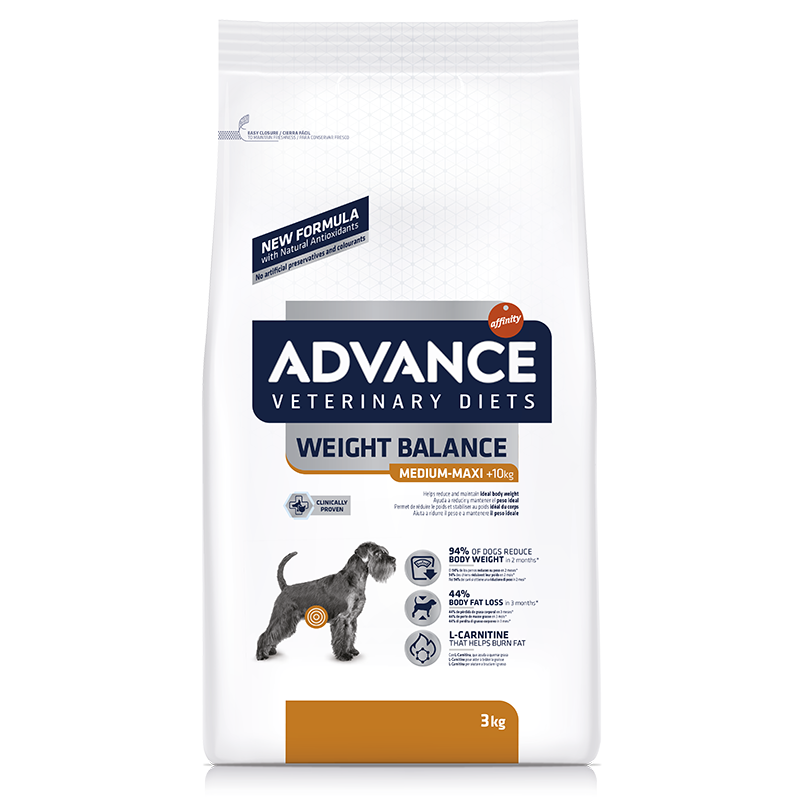 Advance - 處方系列 中大型成犬 減肥專用(WEIGHT BALANCE)狗糧 3kg [923528]