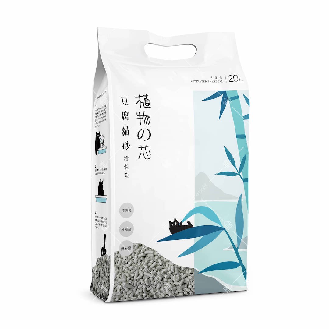 Natures Core 植物之芯 – 2.0mm 豆腐砂 20L [活性炭味]