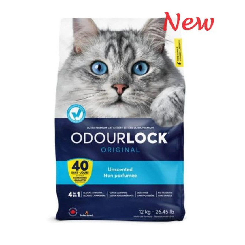 加拿大Intersand 晶鑽森林 OdourLock 無味強力除臭貓砂 6kg/13.23lbs