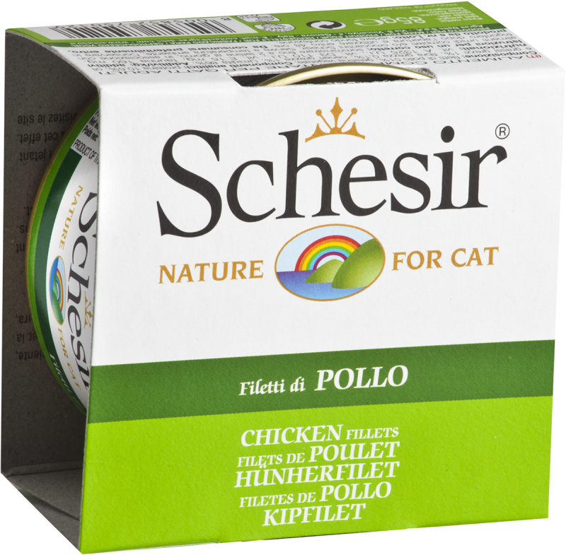 SchesiR 啫喱系列160 雞肉絲飯貓罐頭 85g