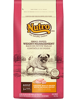 Nutro Natural Choice-小型体重控制成犬(鸡肉及全糙米配方)狗粮-04磅