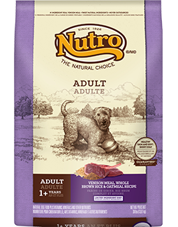 Nutro Natural Choice-敏感成犬((鹿肉及全糙米配方)狗粮-15磅