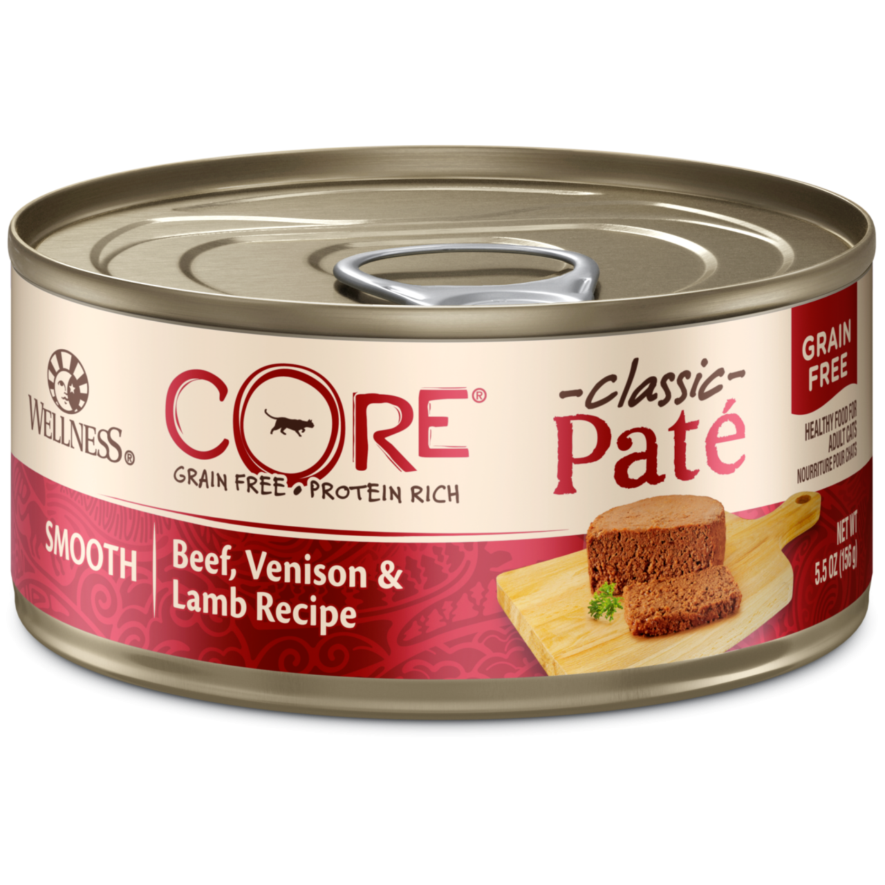 Wellness CORE 牛肉、鹿肉拼羊肉﹙無穀物﹚ 5.5oz