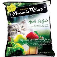 Fussie cat 矿物貓砂 苹果味(10L) X 10包