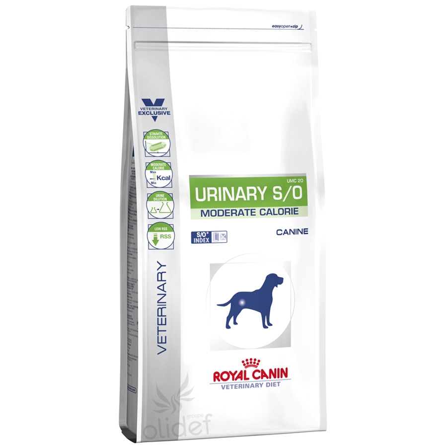 Royal Canin-Urinary S/O Moderate Calorie(UMC20)兽医配方乾狗粮-12kg
