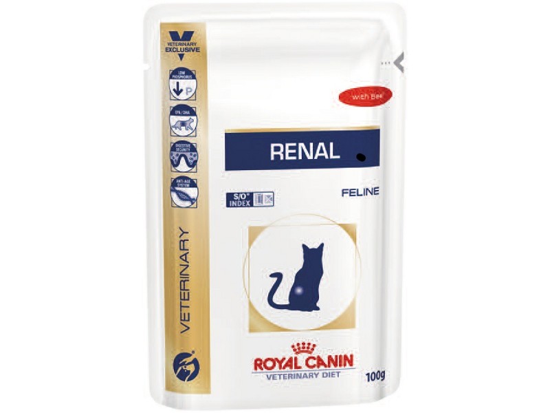Royal Canin-Renal(RF23)(牛味)獸醫配方貓罐頭-85g x 12包