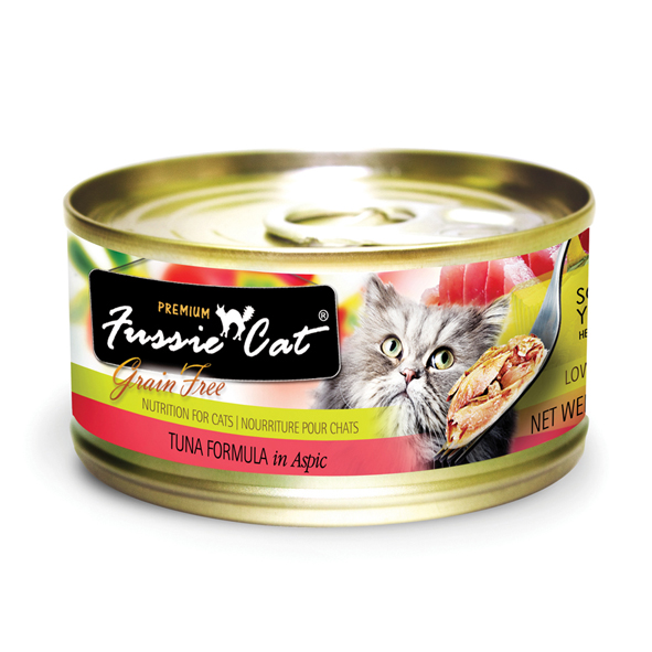 Fussie Cat FU-TUC 吞拿魚貓罐頭 80g x 24