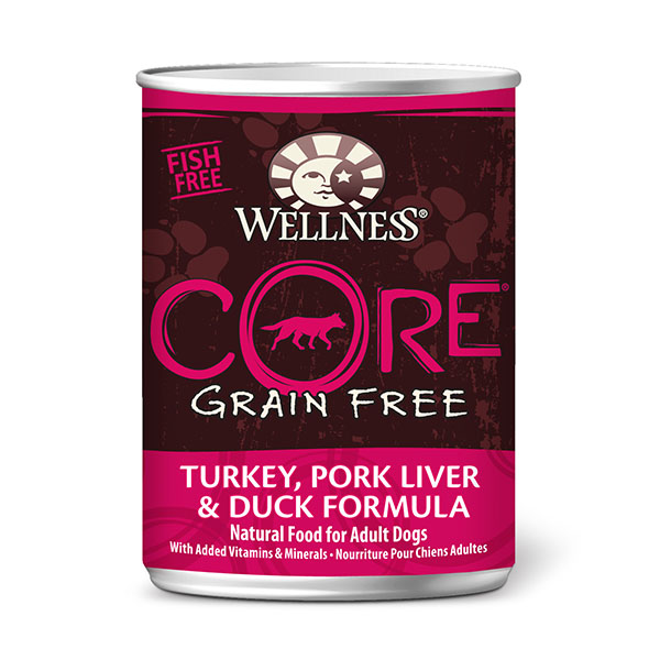 Wellness CORE 火鸡、猪肝拼鸭肉﹙无谷物﹚ 12.5oz