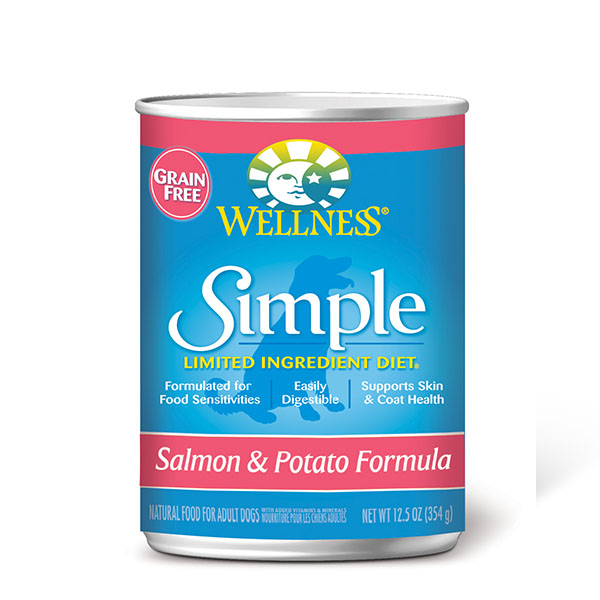 Wellness SIMPLE 防敏三文鱼土豆配方 狗罐头 12.5oz