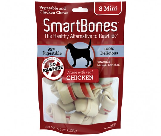 SmartBones - 雞肉味迷你mini潔齒骨 (16條)