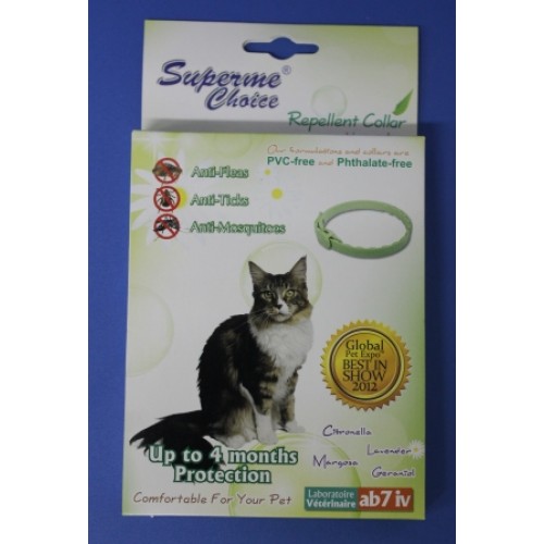 superme choice 貓用天然抗蚊虱帶